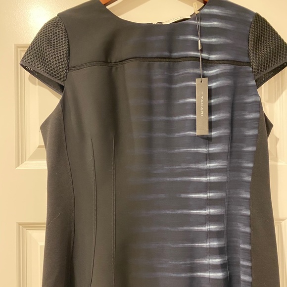 T Tahari Navy Dakota Dress - NWT - Picture 15 of 15
